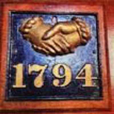 Baltimore Equity Society Wooden Fire Marker