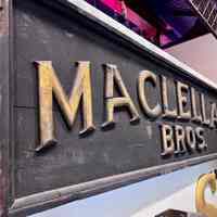          MaClellan Bros. Gilded Wooden Sign picture number 3
   
