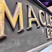          MaClellan Bros. Gilded Wooden Sign picture number 4
   
