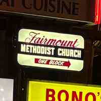          Fairmount Methodist Church Plastic Sign picture number 12
   