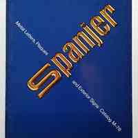          Spanger Metal Letters, Plaques & Signs Catalogue picture number 1
   