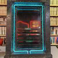 Neon Illuminated Menu Board