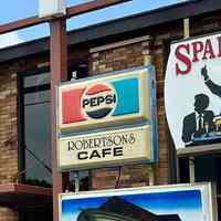          Robertson's Cafe Pepsi Sign picture number 1
   