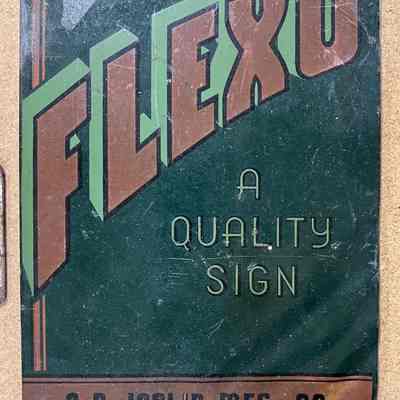 Flexo Sign Tag