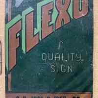 Flexo Sign Tag