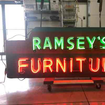 Ramsey's Furniture Neon Sign