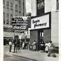 Fannin Pharmacy & Coca Cola Neon Sign - Photograph
