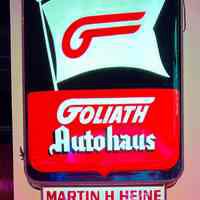 Goliath Autohaus Illuminated Plastic Sign