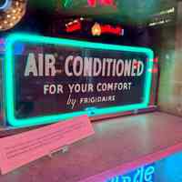 Frigidaire Air Conditioned Neon Point-of-Purchase Sign