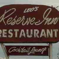 Reserve Inn Neon Sign