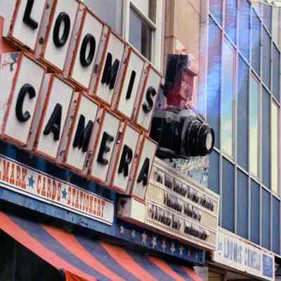 Loomis Camera Signage Storefront