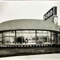 Ford Motor Co. Showroom & Sign - Photograph