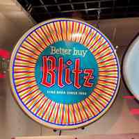 Blitz Beer Plastic Spinner Sign