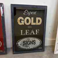 Expert Gold Vinyl Leaf Signs Vinyl Sign