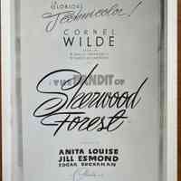 The Bandit of Sherwood Forest Show Card Photograph
