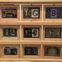          George C. Brooke Gilded Glass Panel Set picture number 3
   