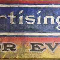          Advertising Sign Co. Painted Tin Sign picture number 2
   