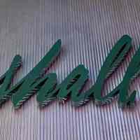 Marshall Field & Company Porcelain Enamel Channel Letters
