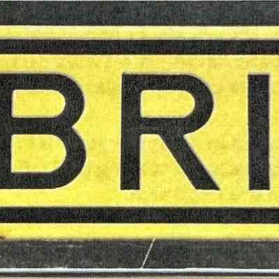 C.I. Brink Sign Tag
