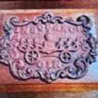 City Insurance Company Wooden Fire Marker