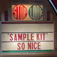 Stop Look Changeable Message Sign