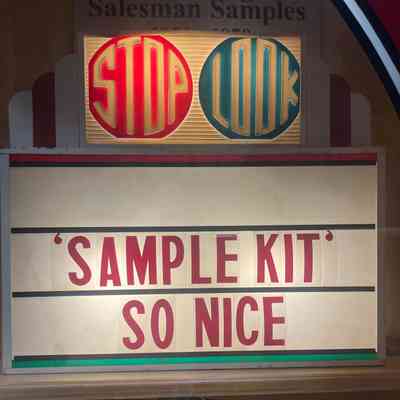 Stop Look Changeable Message Sign