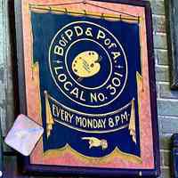 B of PD & P of A Sign