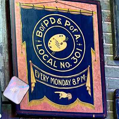 B of PD & P of A Sign