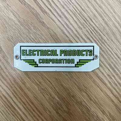 Electrical Products Corporation Tag