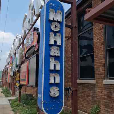 McHahn's Neon Blade Sign