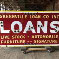          Greenville LOANS Porcelain Enamel & Neon Sign picture number 2
   