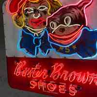 Buster Brown Shoes Neon Sign