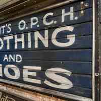          Knecht's Clothing and Shoes Painted Sign picture number 2
   