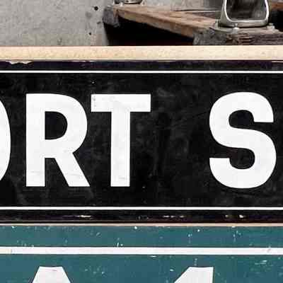 Newport Sign Company Sign Tag