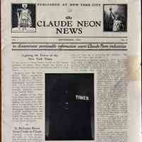          The Claude Neon News Newsletter picture number 1
   