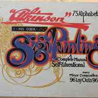 Atkinson Sign Painting by Frank H. Atkinson