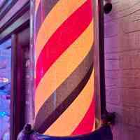          Glass Rotating Barber Pole picture number 3
   