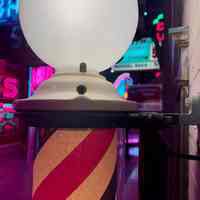          Glass Rotating Barber Pole picture number 4
   