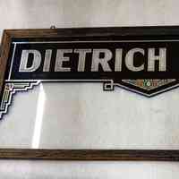 Dietrich Signs Gold Leaf Sign