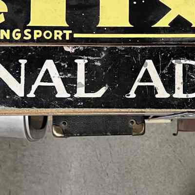 National Advertising Sign Tag