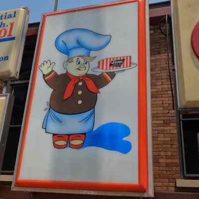 Jerry's Restaurant Plastic Sign