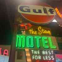          Gulf Double-Faced Porcelain Enamel Sign picture number 2
   