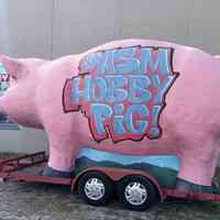          Kahnie Fiberglass Pig Mascot picture number 4
   