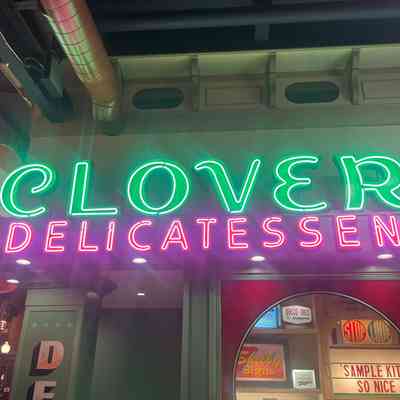 Clover Deli Neon Sign
