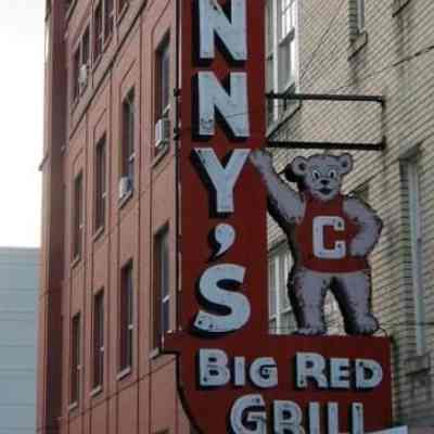 Johnny's Big Red Grill Neon Sign
