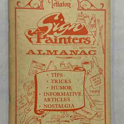 The Tettaton Sign Painters Almanac 1987