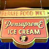 Pensupreme Ice Cream Metal Embossed Tin Sign