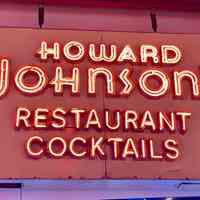          Howard Johnson's Stainless Steel Neon Sign picture number 1
   