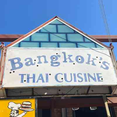 Bangkok's Thai Cuisine Sign
