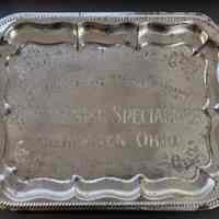 Advertising Specialties Silver Tray